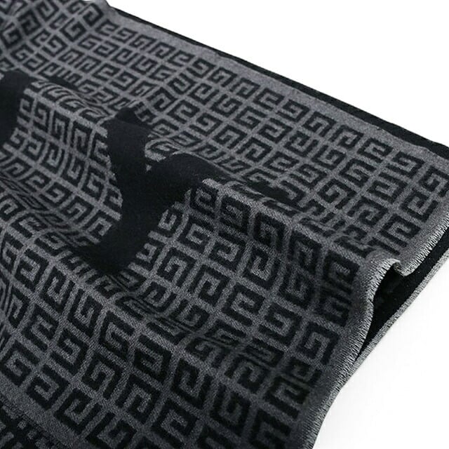 ジバンシー GIVENCHY マフラー GV3518-J6261-003 ユニセックス メンズ レディース グレー マフラー