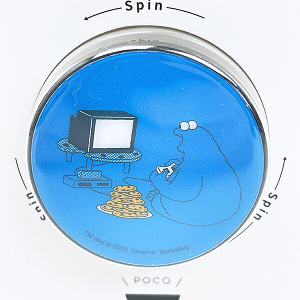 セサミストリート クッキーモンスター POCOPOCO スマホグリップ スマホ用品