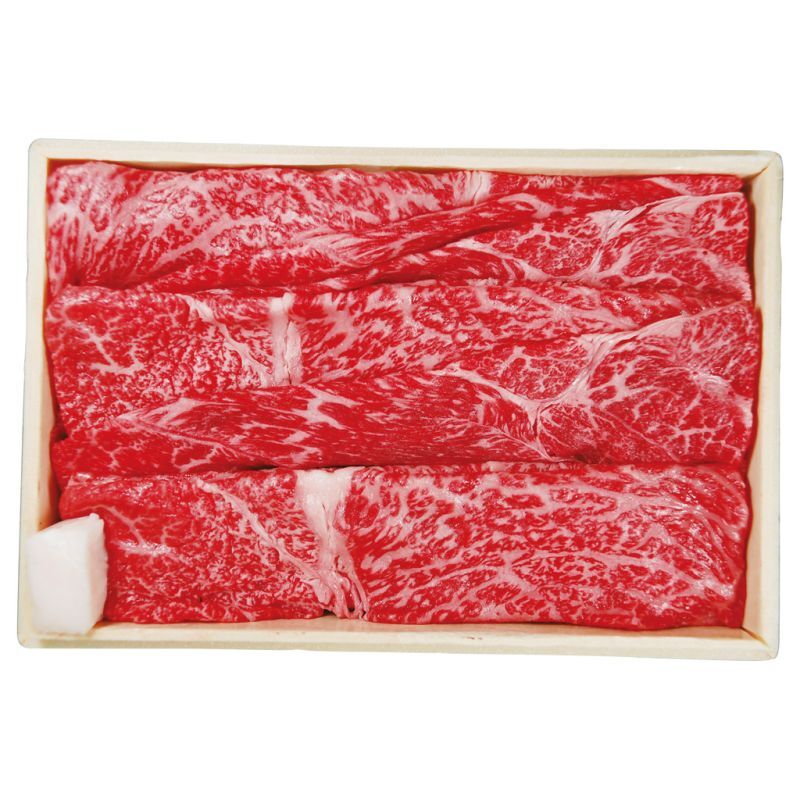 お歳暮・冬ギフト [京都・モリタ屋] 国産黒毛和牛肩モモすき焼き用 (KMS-600) ※送料無料(北海道・沖縄・離島への配送不可)