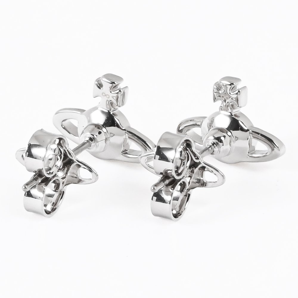 ヴィヴィアンウエストウッド Vivienne Westwood ピアス イヤリング ナノ ソリティア レディース シルバー ローズ 6201003702P783 ジュエリー 送別会 誕生日 結婚祝い 結婚式 彼氏 息子 夫 男性 高級 父の日 母の日【スペシャルラッピング660円(別売り)】 即日発送 彼氏 財布 バレンタイン