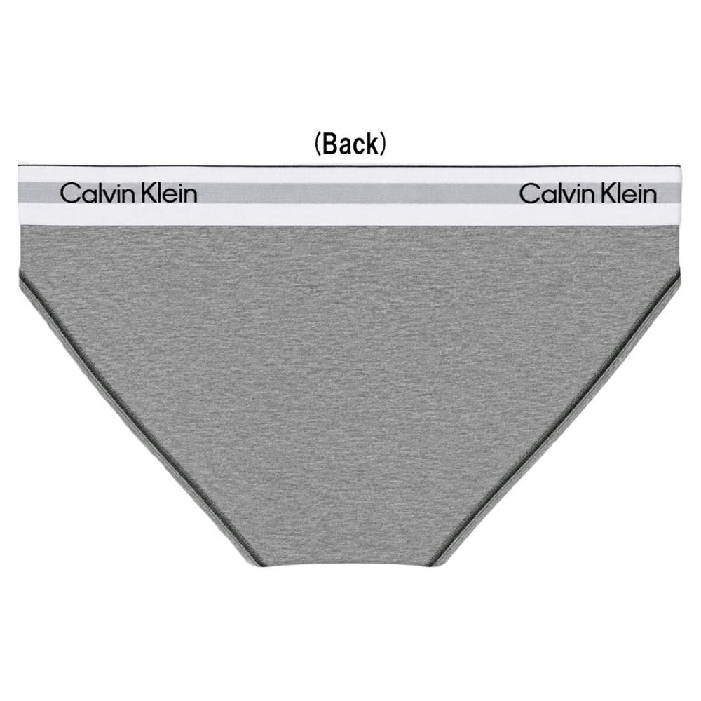 カルバンクライン Calvin Klein(CK) ブラ&ショーツ ビキニ セット ロゴ 無地 ノンワイヤー 下着 アンダーウェア QP3561O+F3787 レディース グレー