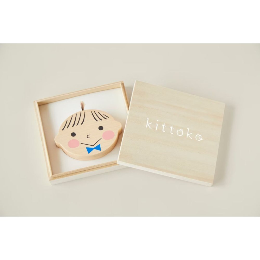 kittoko【blue】ファーストヘア ファーストカット 出産祝い お誕生日 ギフト プレゼント　赤ちゃん　筆