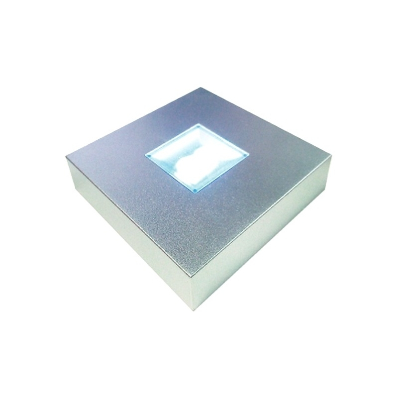 【在庫限り】 ディスプレイ ライト スタンド LED 台座 NKLS-47SL クリスタル ガラス フィギュア