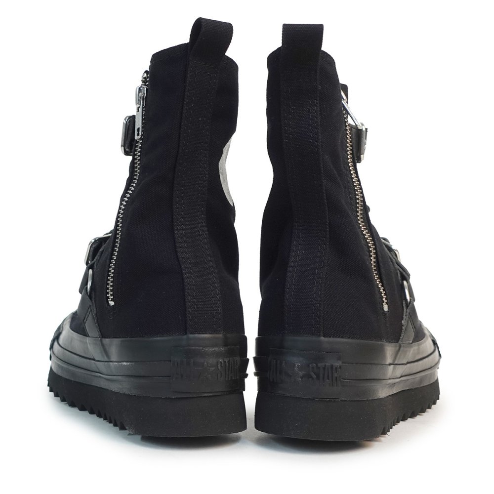 コンバース CONVERSE スニーカー 厚底 メンズ レディース ハイカット シャークソール ST Z SHIN-HI ブラック/ブラック ALL STAR SHARKSOLE ST Z SHIN-HI