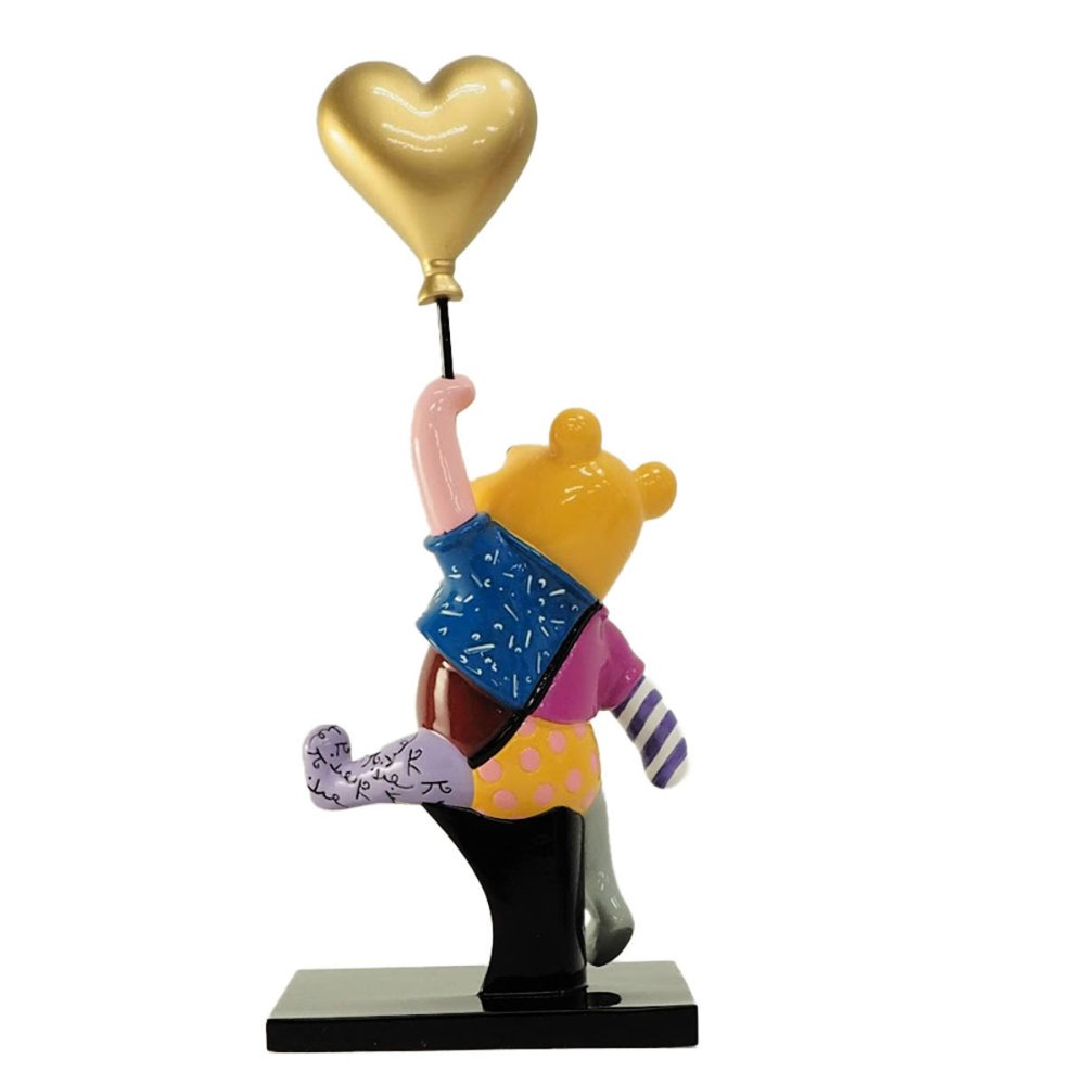 ロメロ ブリット Romero Britto ディズニー バイ ブリット Disney by Britto プーさん 100周年アニバーサリー 置物 フィギュア 人形 6019017 くまのプーさん インテリア