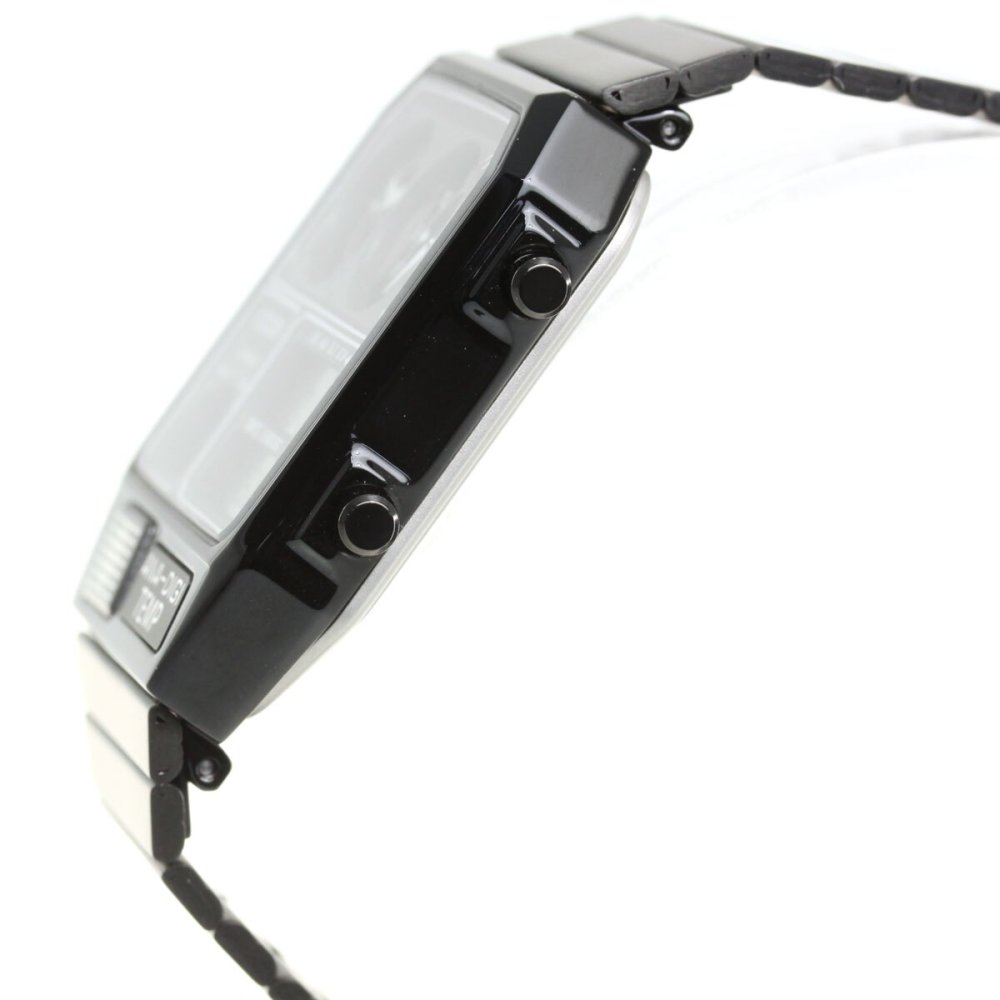 シチズン アナデジテンプ CITIZEN ANA-DIGI TEMP 復刻モデル 腕時計 メンズ レディース ブラック JG2105-93E