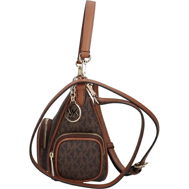 マイケルコース ショルダーバッグ レディース アウトレットブランド MICHAEL KORS メリット 2WAY 35R6G0WC1B-BR BROWN