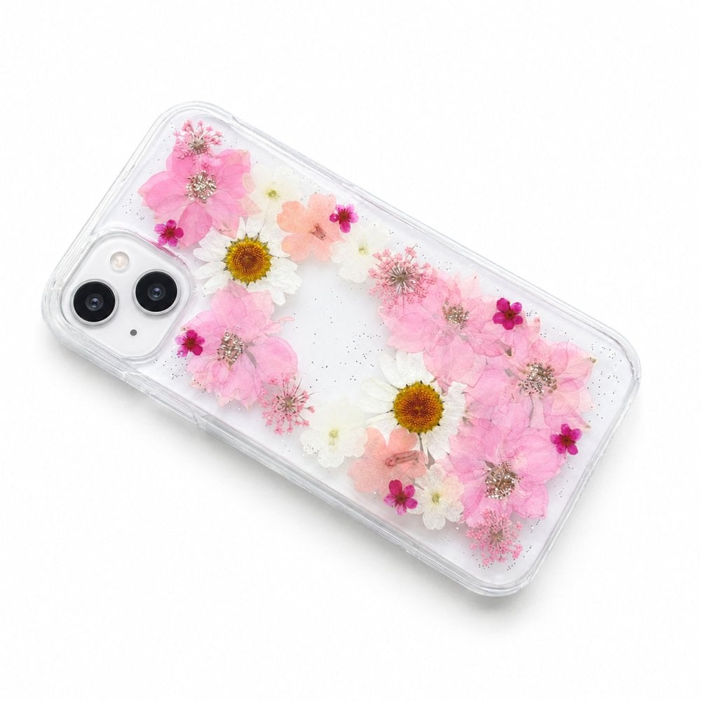 【ほぼ全機種対応スマホケース❁】押し花スマホケース NO.802（着日指定不可） 押し花＆レジン iPhone/Xperia/AQUOS/Galaxy他