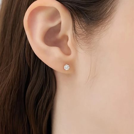 【無料ラッピング】  カナルヨンドシー Canal 4℃ カナル4℃ K18ピンクゴールド ピアス モアサナイト ブランド 正規品 新品 ギフト プレゼント 人気 おすすめ 誕生日 記念日 クリスマス 送料無料