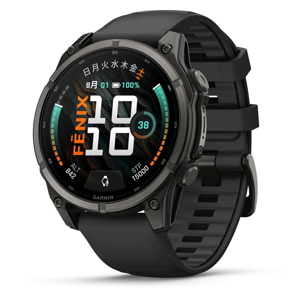 ガーミン GARMIN fenix 9 AMOLED 47mm フェニックス9 アモレッド 47mm GPS スマートウォッチ 010-04762-14 腕時計 DLC Ti / Black【2026 新作】