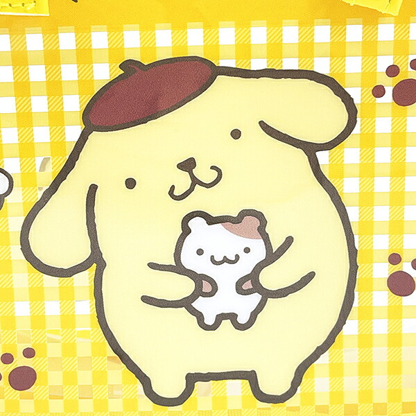 サンリオ ポムポムプリン ボストンバッグ風ポーチ Sanrio