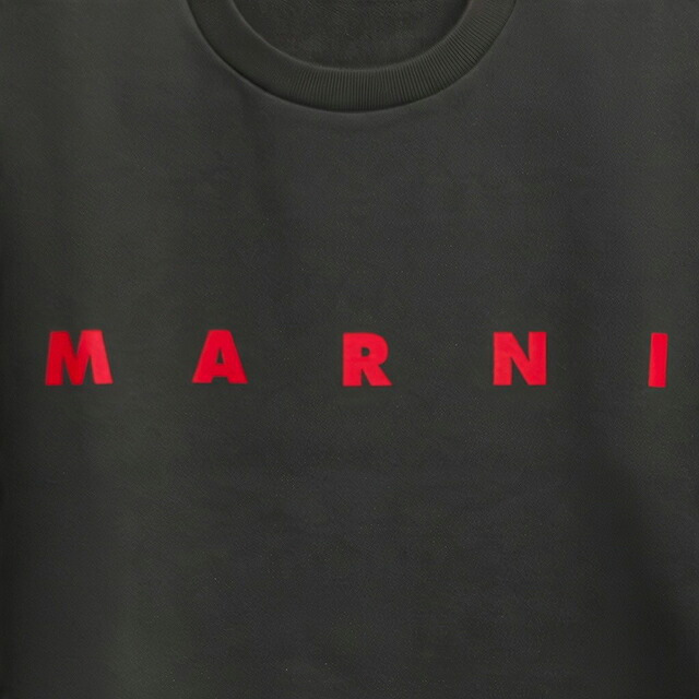 マルニ MARNI トレーナー スウェット マルニキッズ ms340u-m01612-m00v0-0m924-12y キッズ レディース 0M924 グレー スウェット