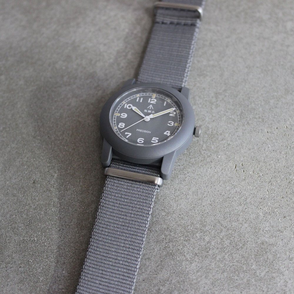 ナバルウォッチ NAVAL WATCH 腕時計 メンズ レディース ミリタリー Camper TYPE グレー Mil.-08ca-GY【2026 新作】
