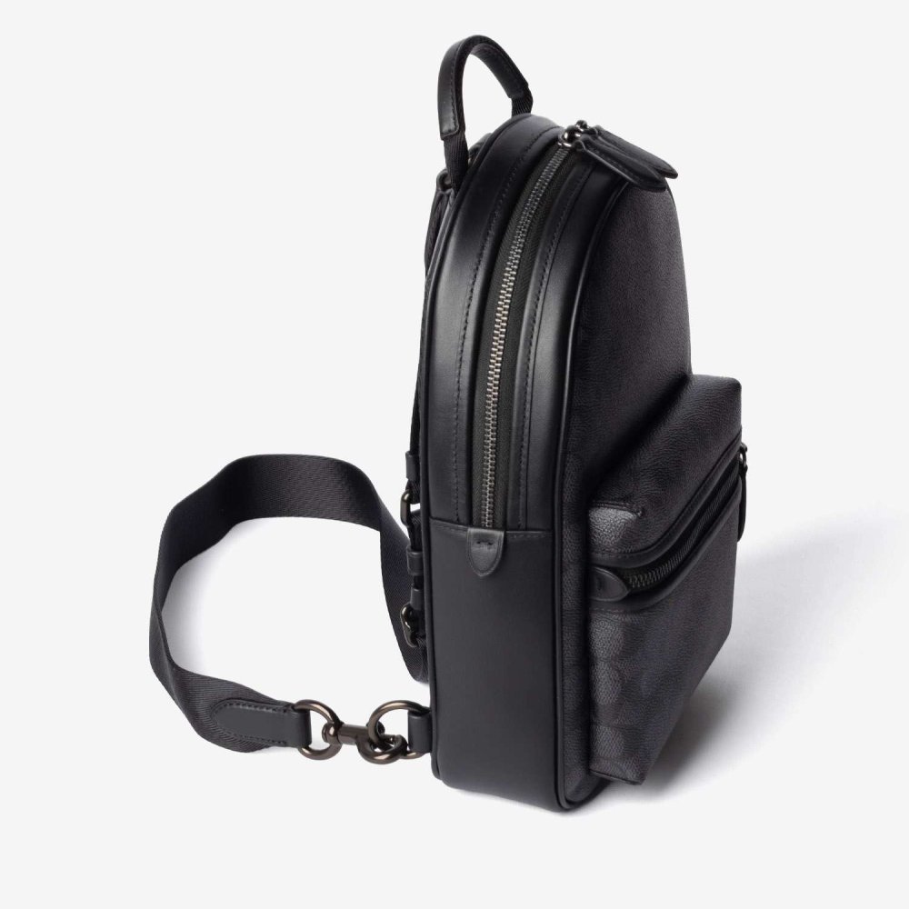 コーチ COACH CHARTER BAG チャーター パック CP126 ボディバッグ ショルダーバッグ メンズ バッグ