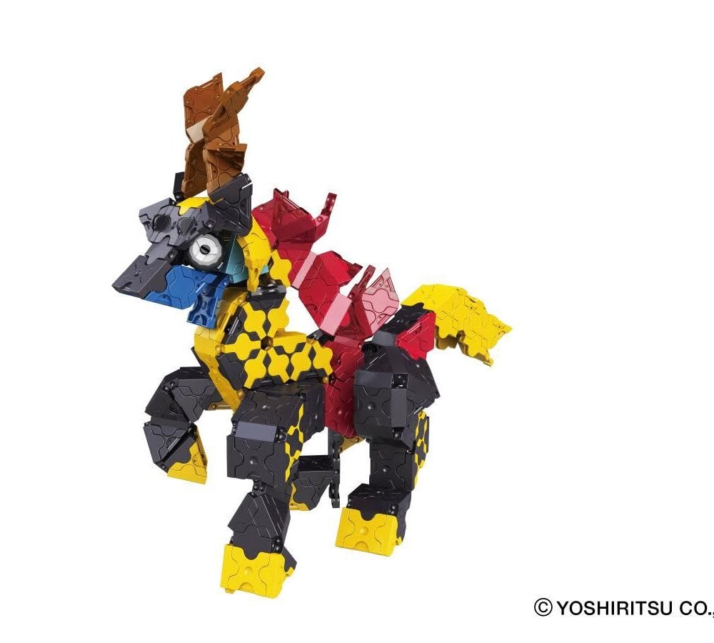 【2026年10月新仕様】LaQ　ラキュー ミスティカルビースト キメラ プラスチックコンテナVer L009647  Yoshiritsu ヨシリツ　知育　ブロック　玩具 日本製 送料無料