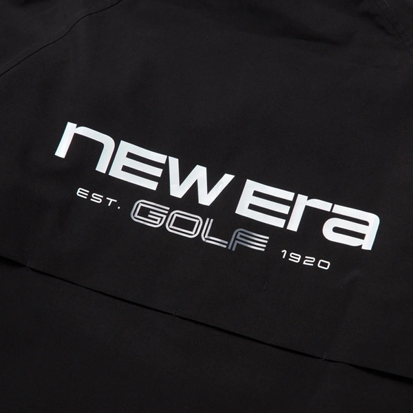 ニューエラ ゴルフ レインジャケット 2-Way スリーブ ブラック New Era Golf (15129458) 2026年秋冬モデル お誕生日祝い お祝い 記念品 お父さん 父の日 彼氏 男性 30代 40代 50代 60代 母の日 お母さん 還暦祝い 敬老の日 彼女 人気プレゼント プレゼント