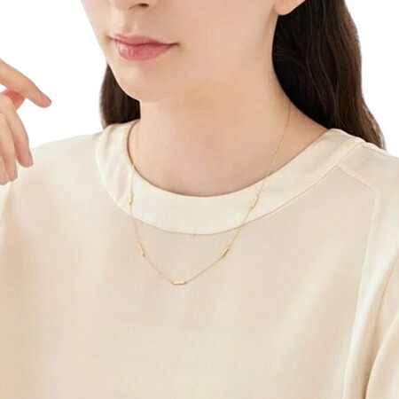 【無料ラッピング】  ヨンドシー 4℃ K10イエローゴールド ネックレス ダイヤモンド ブランド 正規品 新品 ギフト プレゼント 人気 おすすめ 誕生日 記念日 クリスマス 送料無料