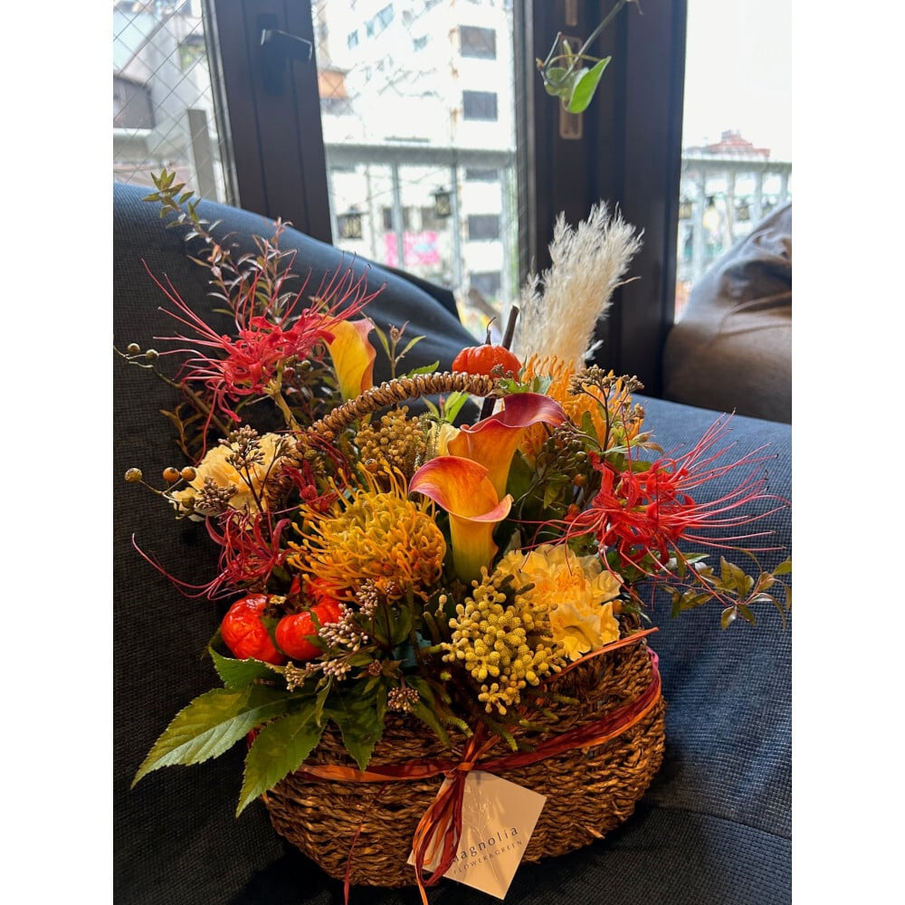 Season Flower Arrangement【L】フラワーアレンジメント ギフト プレゼント 誕生日 記念日  母の日 父の日