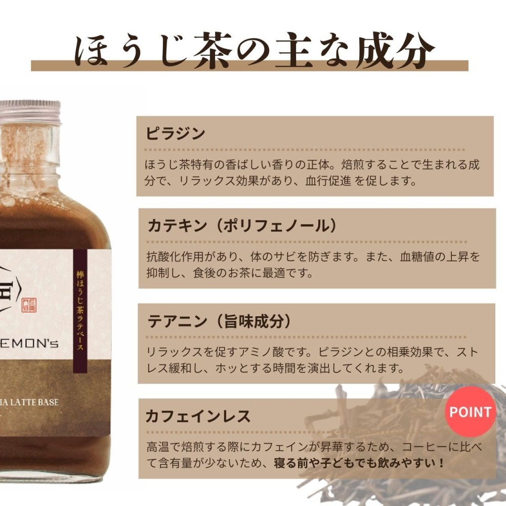 抹茶/棒ほうじ茶ラテ ベース ギフト プレゼント 200ml 2本セット 無添加（合成着色料不使用）濃厚 ボトリングティー 簡単ラテ 法人 手土産 SAEMON's