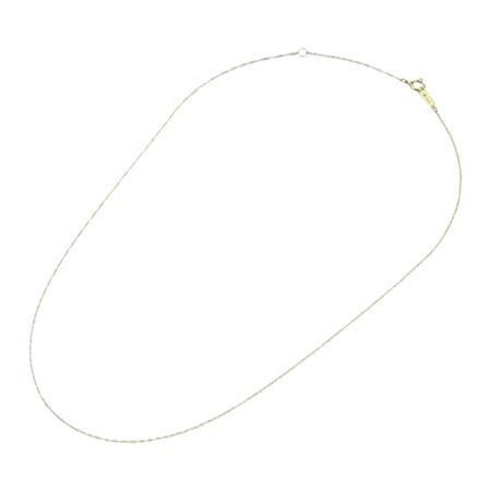 【無料ラッピング】  ヨンドシー 4℃ K10イエローゴールド チェーンネックレス ブランド 正規品 新品 ギフト プレゼント 人気 おすすめ 誕生日 記念日 クリスマス 送料無料