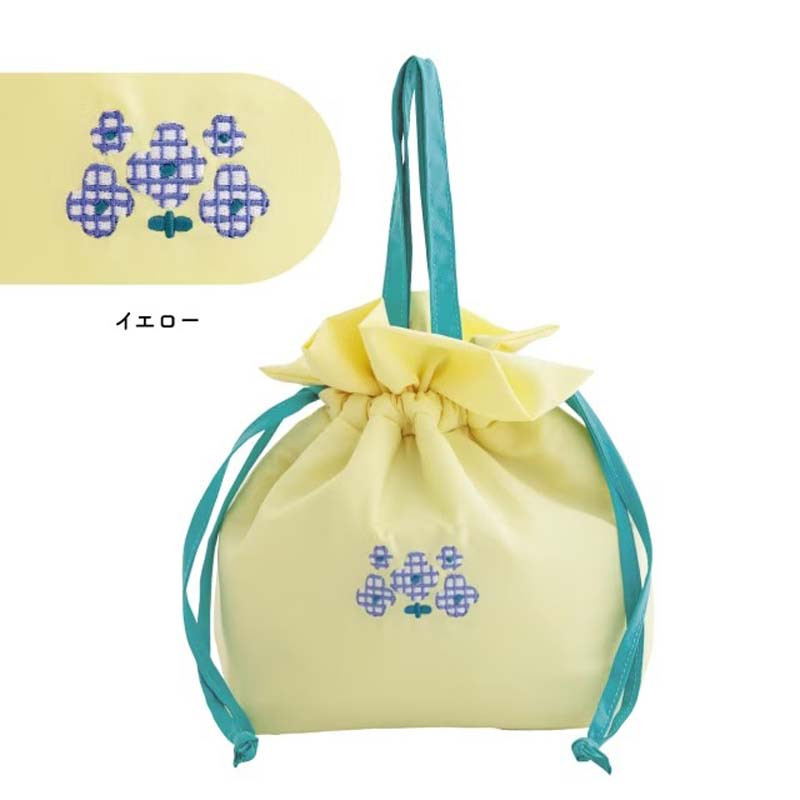 ランチ巾着 弁当袋 ランチバッグ 保冷巾着 刺繍 バッグ 保冷 巾着 花 プレゼント おしゃれ かわいい 機能的 断熱 保冷剤 お弁当 ランチトート ミニトートバック 巾着袋 保冷保温 巾着バッグ おむすび 巾着ポーチ 保温 保冷 おにぎり巾着