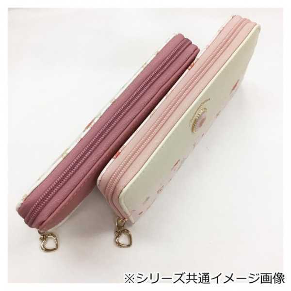 サンリオ マロンクリーム 財布 ラウンドファスナー 長財布 レディース キャラクター グッズ ピンク かわいい おしゃれ 大容量 カード収納 合皮 プレゼント ギフト サンリオ正規ライセンス品
