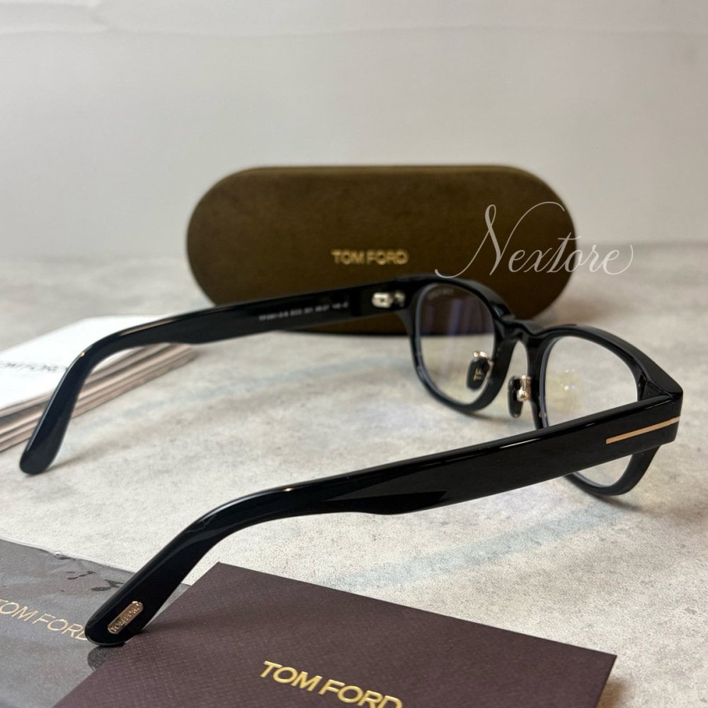 【並行輸入品】【正規品・新品】TOMFORD トムフォード TF5861DB FT5861DB 001 イタリア製 サングラス メガネ 眼鏡 メンズ レディース TOM FORD トム フォード 伊達メガネ ビジネス アジアンフィット