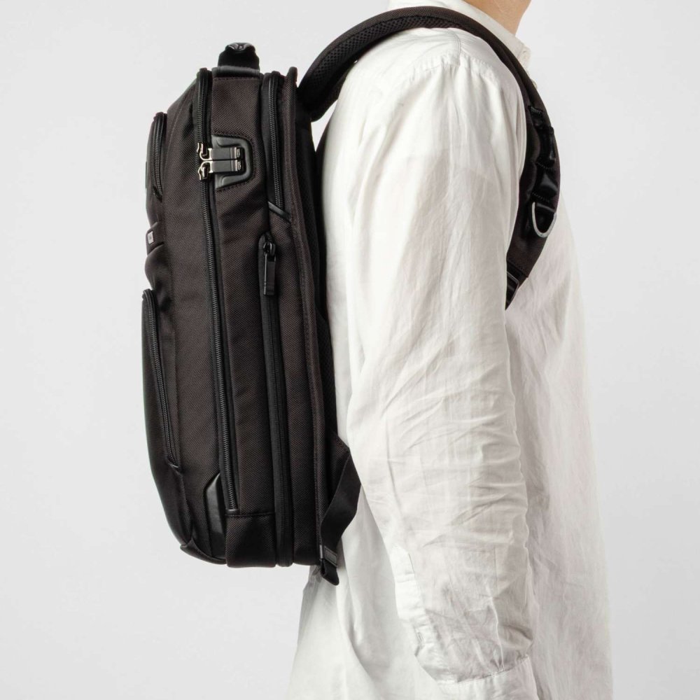 トゥミ TUMI ALPHA アルファ LARGE 17 EXP BACKPACK ラージ 17インチ エクスパンダブル バックパック 02203723D4 158982 リュックサック メンズ バッグ