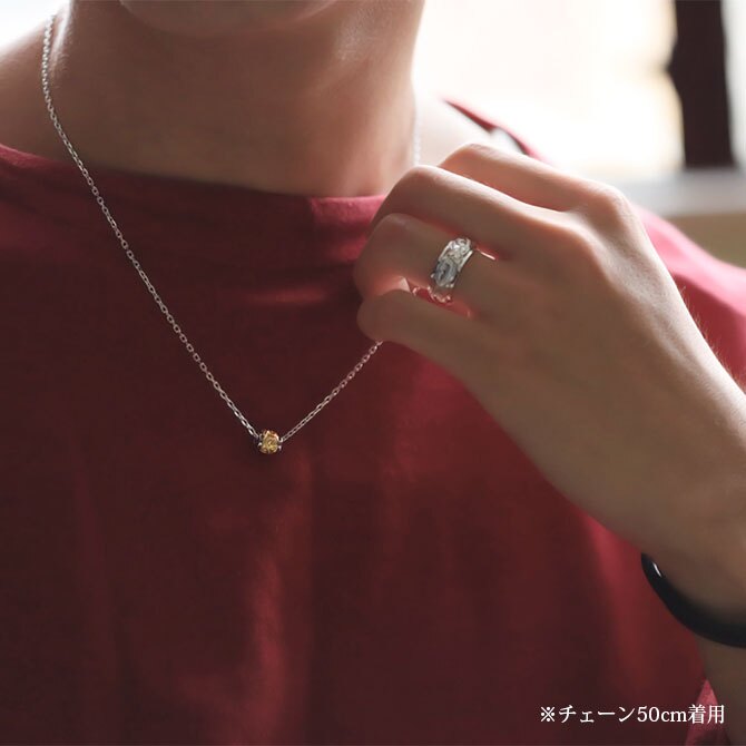 ハワイアンジュエリー ネックレス シルバー バレル シルバー ネックレス バレル 2トーン イエローコーティング シンプル シルバー925 ギフトラッピング可能 チェーン 長さ選べる メンズ レディース プレゼント ハロウィン 【品番：CG-SP3211】