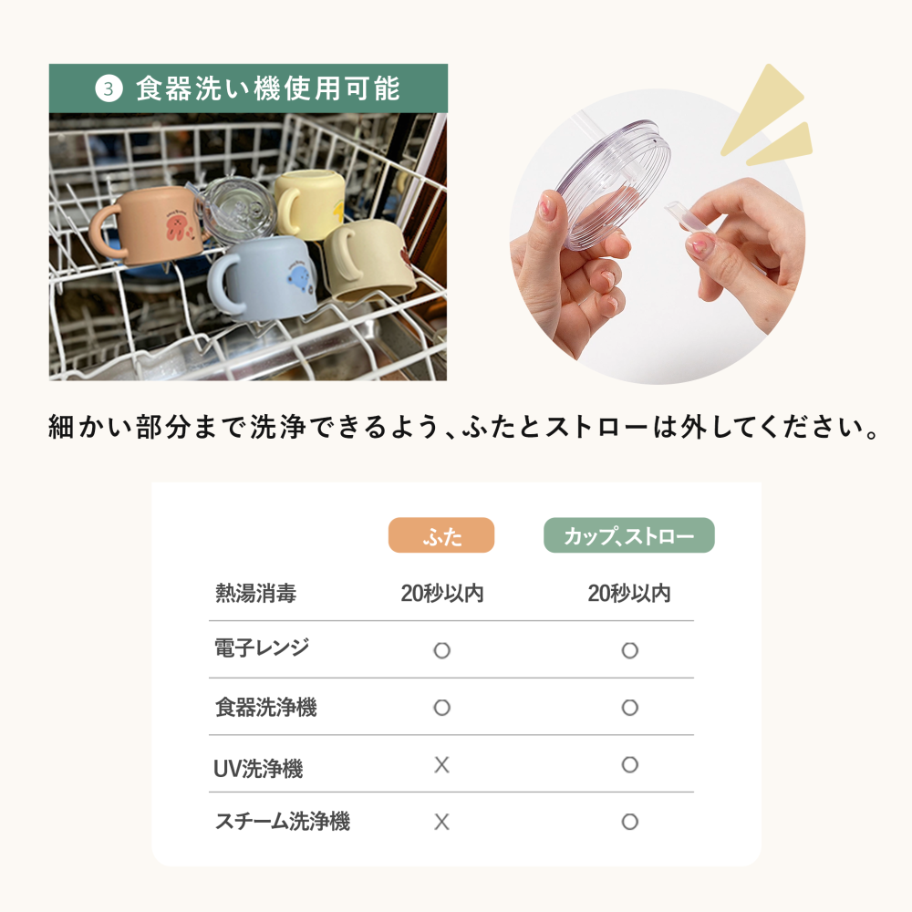 シリコンストローマグ シリコン製蓋つきマグ  DONO&DONO ドノドノ 割れない こぼれない  プラチナシリコン ECOZEN  BPA FREE コップとしても使える