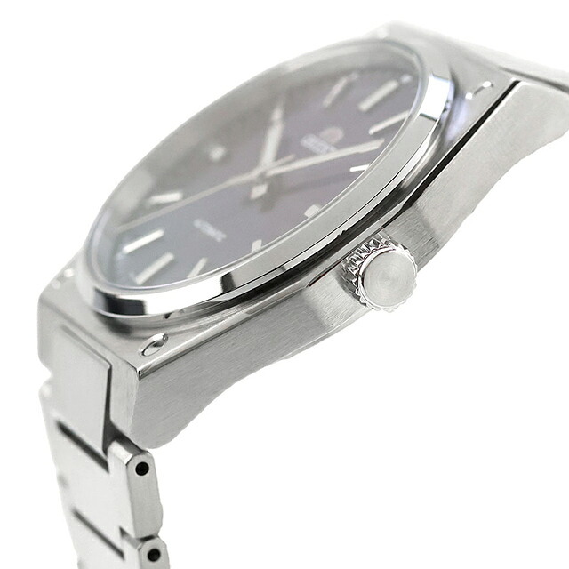 オリエント コンテンポラリー フルッソ 自動巻き 腕時計 ブランド メンズ ORIENT Contemporary RN-BB0203L アナログ ネイビー