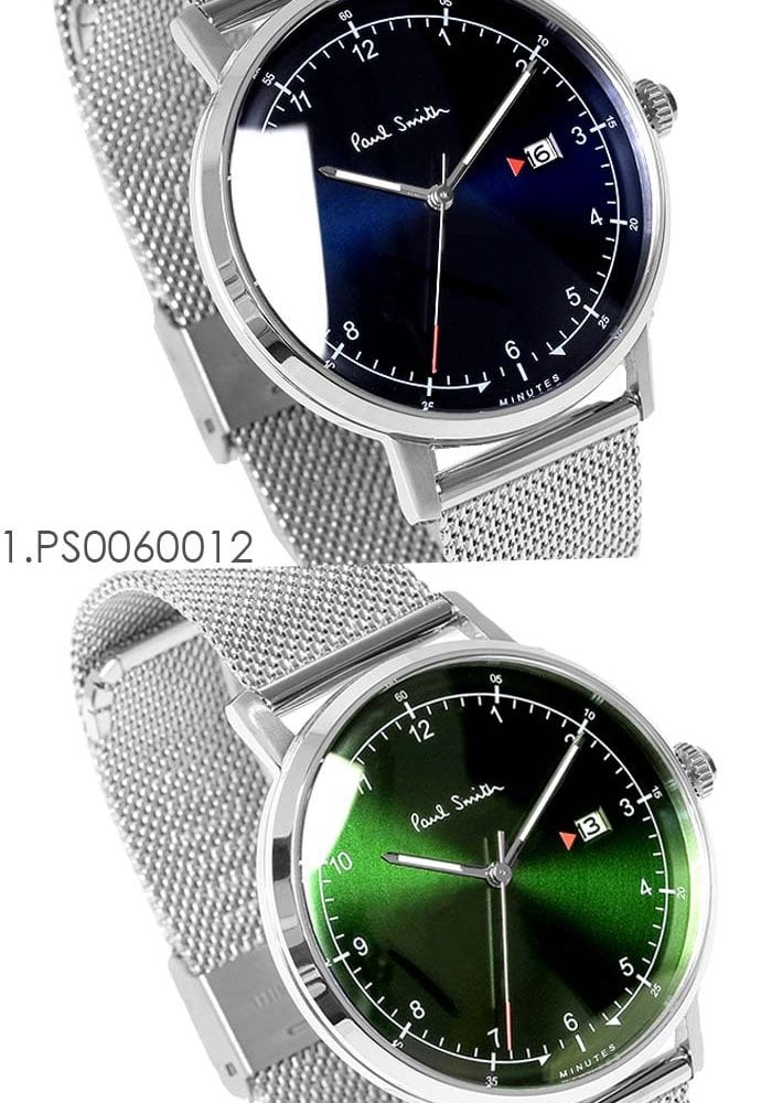 ポールスミス Paul Smith 腕時計 メンズ 41mm ステンレス クラシック ブランド 人気 ウォッチ プレゼント ゲージ GAUGE グリーン ブラック ネイビー シルバー
