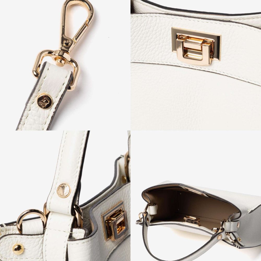 ジャンニノターロ GIANNI NOTARO Carol J. キャロルジェイ Leather Shoulder bag 418 レザーショルダーバッグ 418 ハンドバッグ レディース バッグ