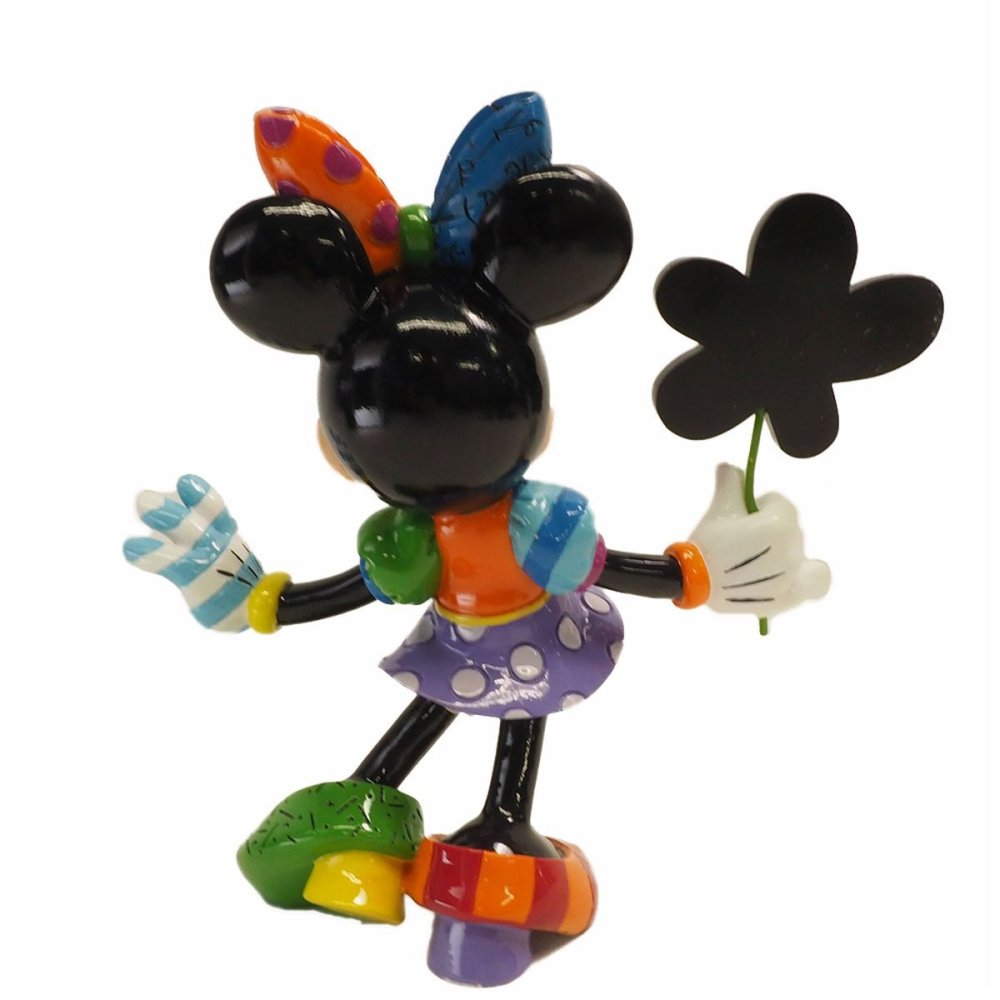 ミニー ウィズ フラワー 21.5cm | ロメロ・ブリット Romero Britto デザイン アート 正規輸入品