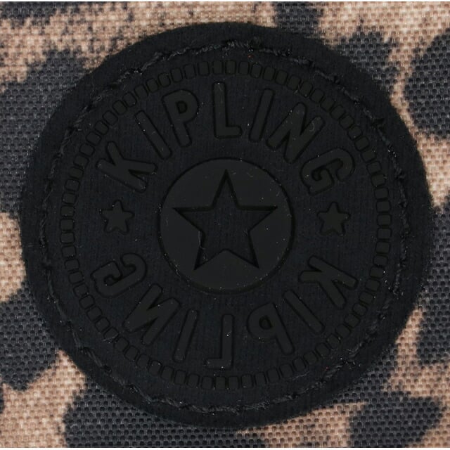 キプリング ショルダーバッグ レディース ブランド Kipling ガブ ロゴ ワンポイント 総柄 ヒョウ・レオパード フリンジ KI6525-6JP Wild Leopard