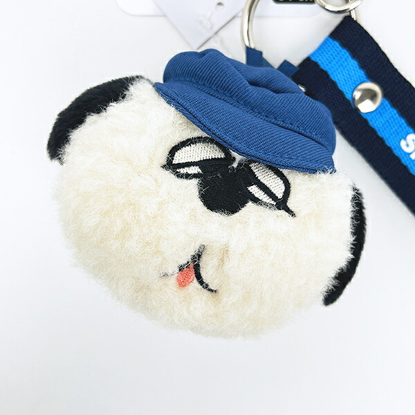スヌーピー オラフ ぬいぐるみマスコットベルトキーリング (ブルー) SNOOPY