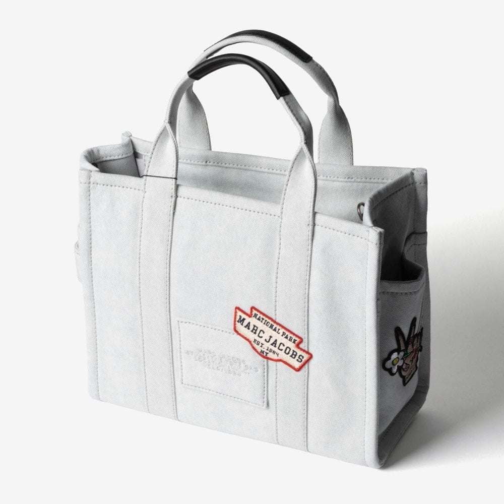マークジェイコブス MARC JACOBS THE CAMP PATCHWORK DENIM MEDIUM TOTE BAG ザ キャンプ パッチワーク デニム ミディアム トート バッグ 2P6HTT008H02 ショルダーバッグ レディース バッグ