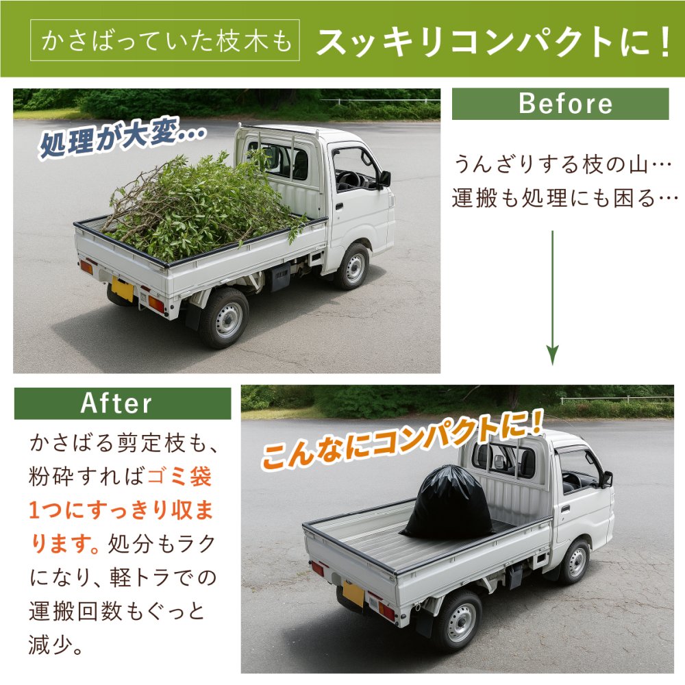 電動枝シュレッダー ファミラ 1500W 最大45mm 枝粉砕機 ガーデンシュレッダー チッパーシュレッダー ウッドチッパー 50L 大容量ダストボックス キャスター付き 剪定枝 太枝 小枝 庭木 生垣 ガーデニング 家庭菜園 枝処理 メーカー直送