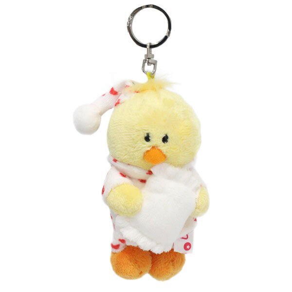 NICI ニキ キーリング ハートパジャマ 10cm 定形外 送料無料 シュナウザー ピンクピッグ ヒヨコ キーホルダー バッグアクセサリー  ぬいぐるみ 可愛い  シュナウザー