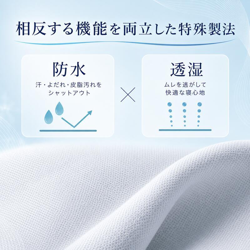 西川 ガードラップ 防水シーツ 防水パッド まくら 枕 おねしょシーツ 介護 ペット マットレス保護 汚れ防止 防ダニ 透湿 洗える 防水カバー ベッドパッド 敷きパッド 寝具 寝汗対策 尿漏れ対策 赤ちゃん 高齢者 アイボリー グレー シングル