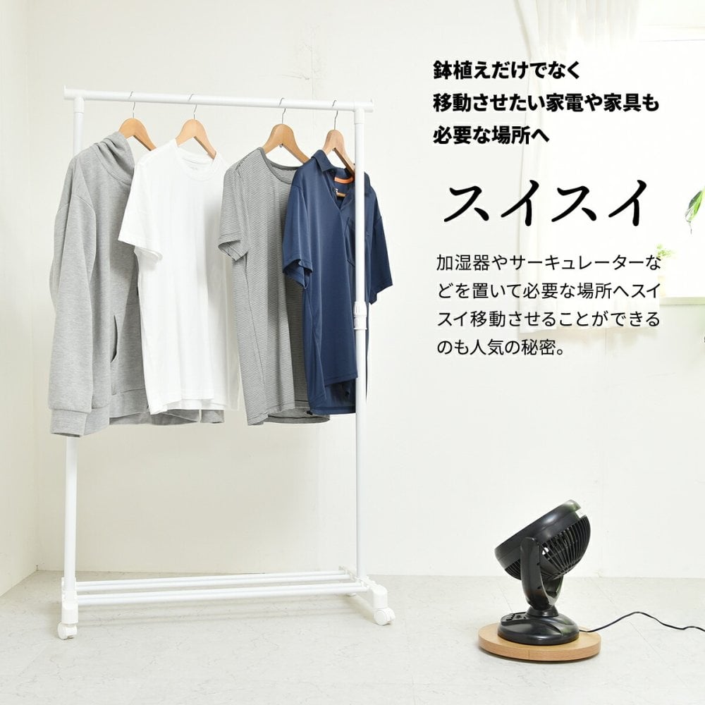 ラウンド プランターベース ONPT0106 W300×D300×H37mm キャスター付きプランター台 プランターバスケット プランターボックス プランタートレー 植木鉢 鉢 プランター置き 室内 リビング 事務所 オフィス 水やり キャスター付きトレー