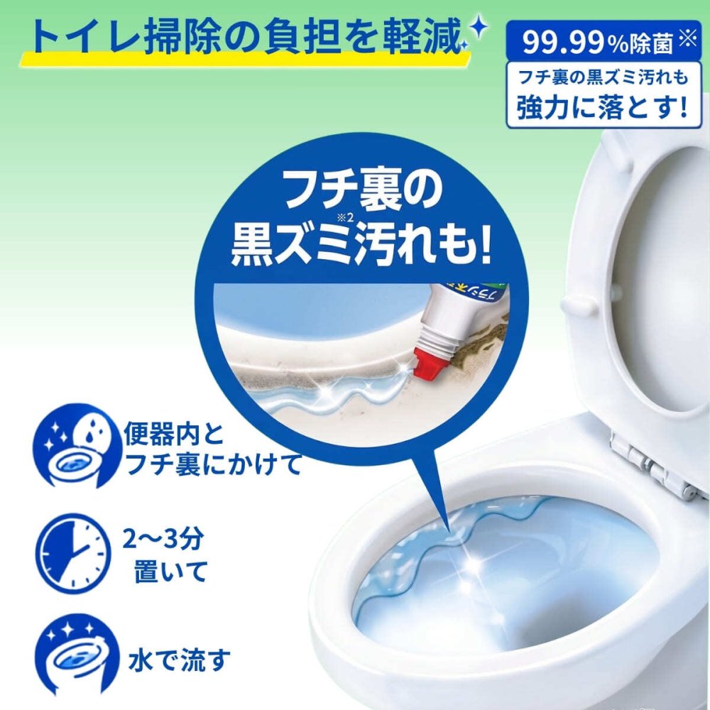 スクラビングバブル 超強力トイレクリーナー 400g×8本 #76520 ブラシ不要 トイレ用洗浄剤 トイレ用洗浄剤 塩素系洗浄剤 トイレ掃除 フチ裏 高粘度ジェル 日用品補充 まとめ買い