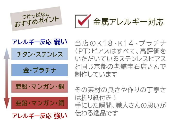 【お試し送料無料】セカンドピアス つけっぱなし 18金 K18 軸太 明日が変わるキュービックジルコニア 極小 2mm 2.5mm ロングポスト 0.8mm×10mm【当店オリジナル】【全品1個ずつバラ売り】日本製 ピアス シンプル 地金 プレゼント