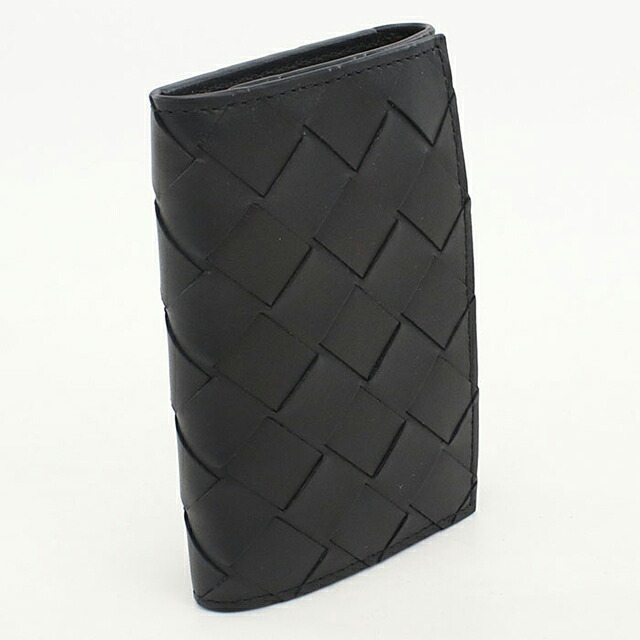ボッテガ・ヴェネタ 6連キーケース コンパクト メンズ ブランド BOTTEGA VENETA   レザー 630336 ネイビー