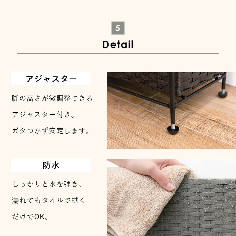 トイレットペーパーホルダー 幅16.5cm ホワイト ダークブラウン グレー トイレ トイレ収納 トイレットペーパー 隙間収納 隙間 収納 超スリム バスケット3個 おしゃれ スリム 縦型 サニタリー RTR-2429