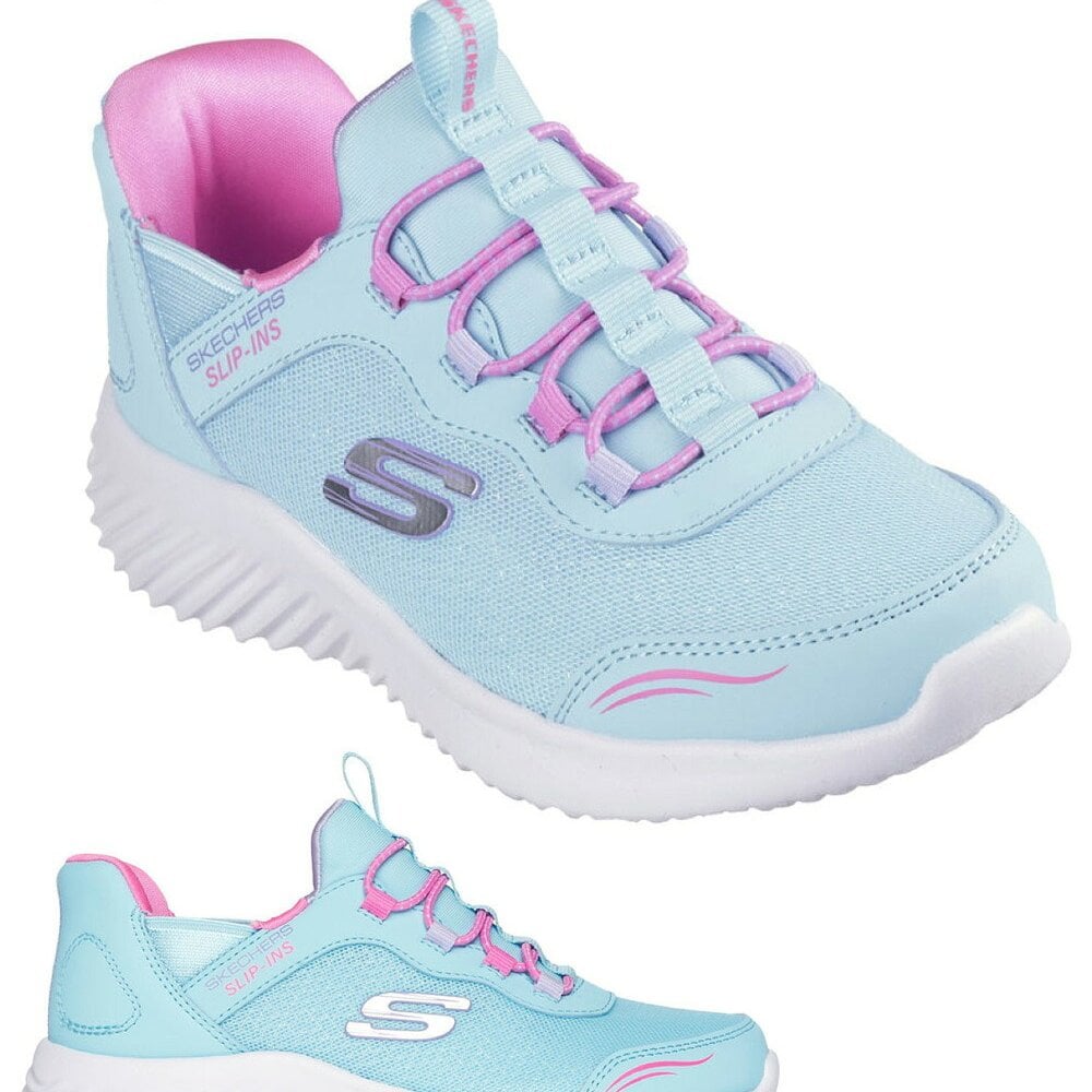 スケッチャーズ スリップインズ キッズ ジュニア スニーカー 男の子 女の子 運動靴 黒 ハンズフリー SKECHERS Slip-ins BOUNDER バウンダー ノーマル幅 403822N 403822L 303585N 303585L