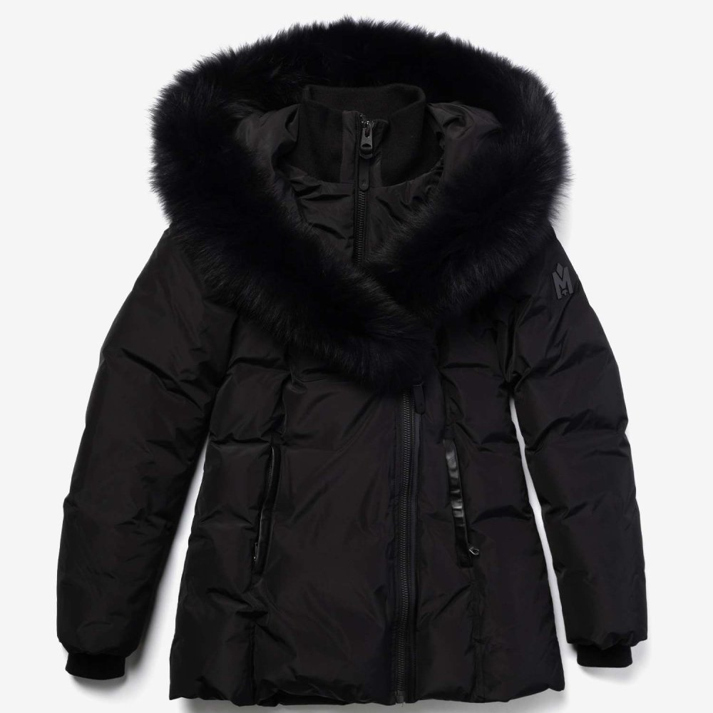 マッカージュ MACKAGE ADALI-BX HOODED DOWN COAT フーデッド ダウン コート ミドル丈 ダウンジャケット ファー レディース アウター