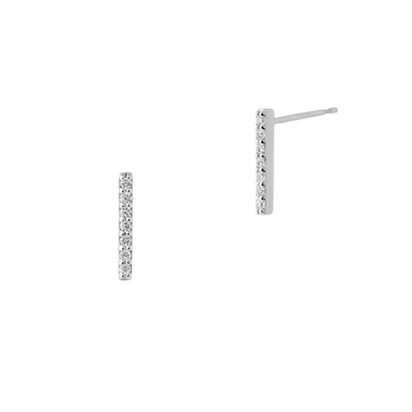 【無料ラッピング】  ヨンドシー 4℃ K10ホワイトゴールド ピアス ダイヤモンド ブランド 正規品 新品 ギフト プレゼント 人気 おすすめ 誕生日 記念日 クリスマス 送料無料