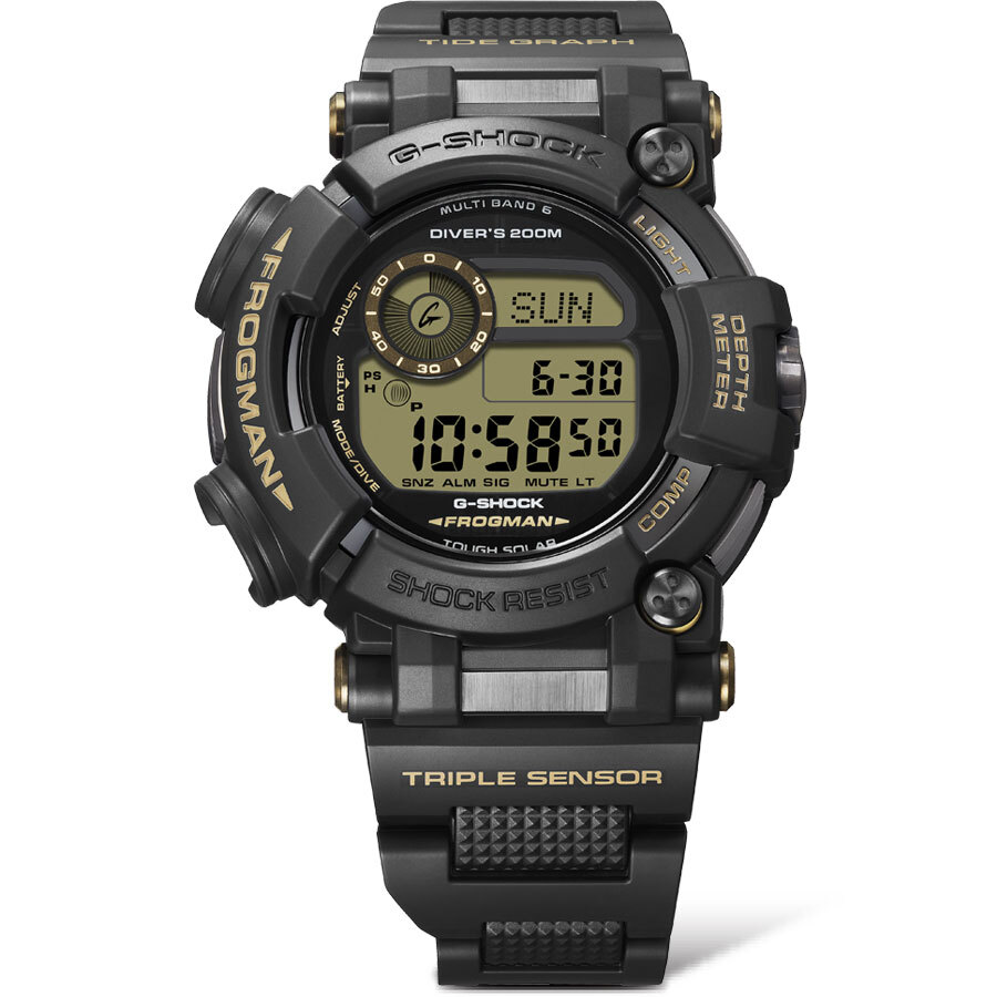 G-SHOCK ジーショック 電波 ソーラー 電波時計 カシオ Gショック CASIO フロッグマン FROGMAN デジタル 腕時計 MASTER OF G GWF-D1000BC-1JF【2026 新作】