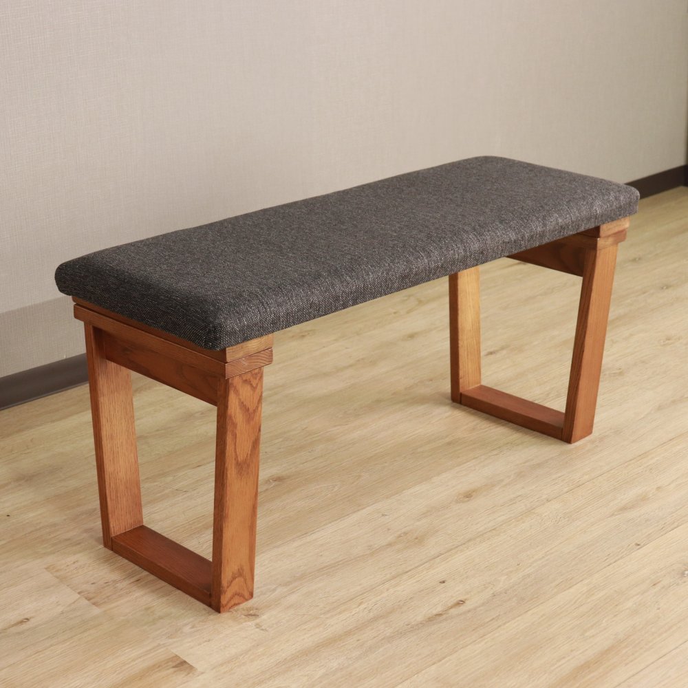 ダイニングベンチ ハイム レッドオーク 天然木 92cm・120cm ナチュラル・ブラウン W92xD35xH44cm / W120xD35xH44cm ベンチ 長椅子 食卓椅子 ダイニング 木製 ナチュラル ブラウン おしゃれ